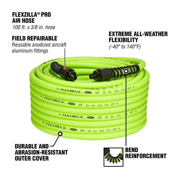 Pro Air Hose, 3/8