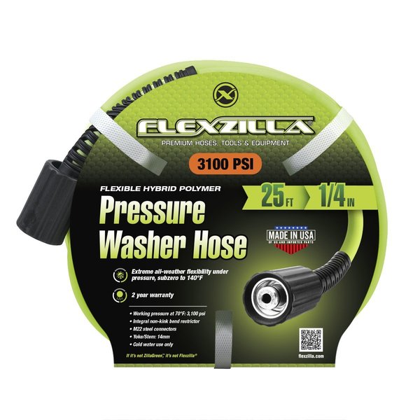 Pressure Washer Hose, 1/4