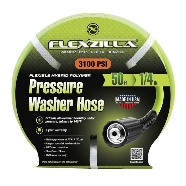 Pressure Washer Hose, 1/4