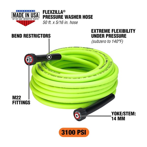 Pressure Washer Hose, 5/16