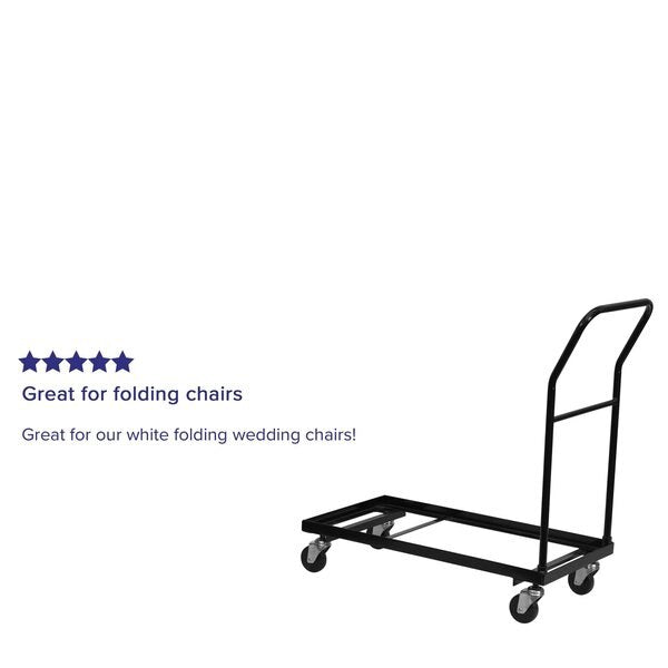 Folding Chair Dolly, Black