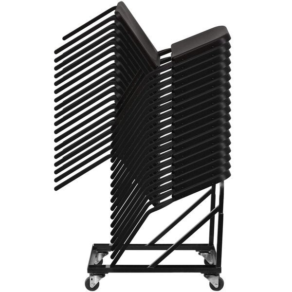 Stack Chair Dolly, Black, 22