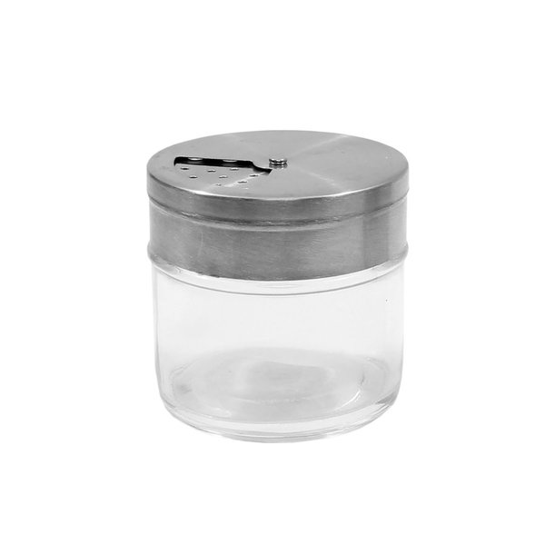 Glass Jar With Rotating Top, 3 OZ