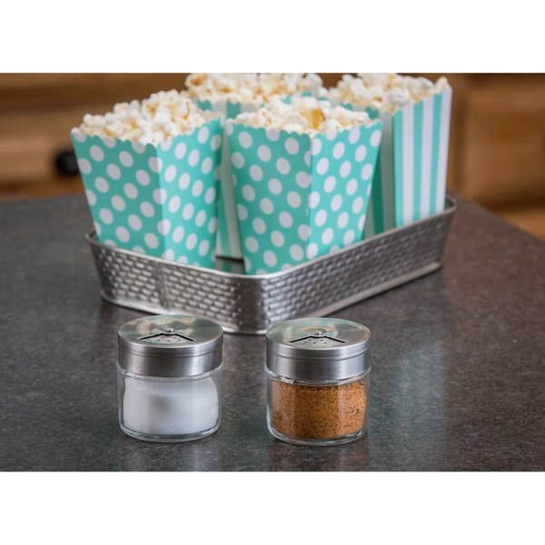 Glass Jar With Rotating Top, 3 OZ
