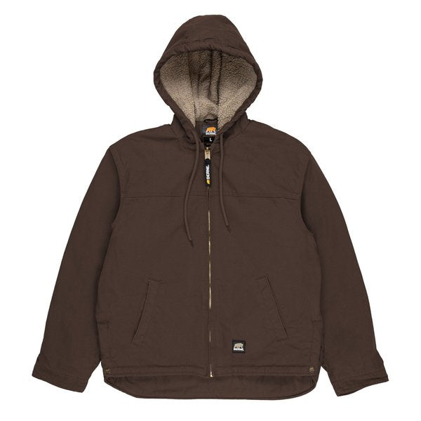 Work Coat, Washed Hooded, Large, Tall