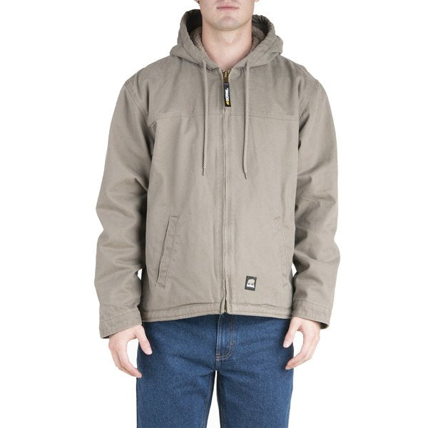 Work Coat, Washed Hooded, Large, Tall