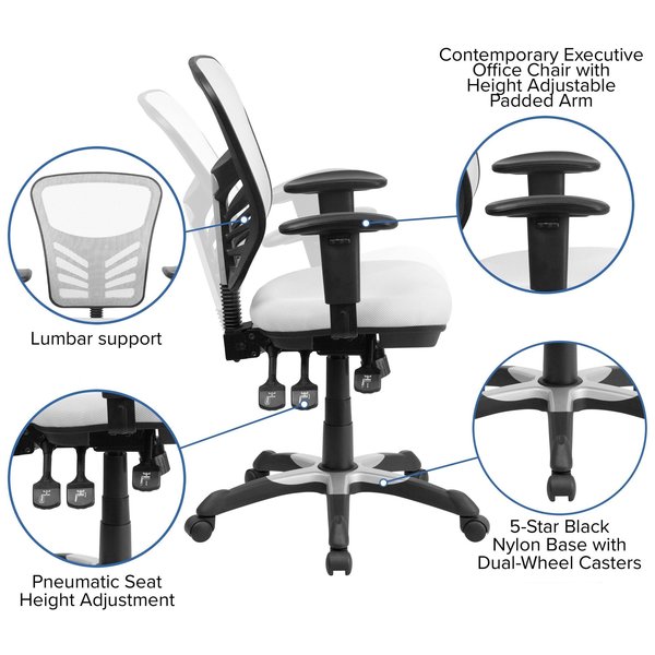 Mesh Contemporary Chair, 18