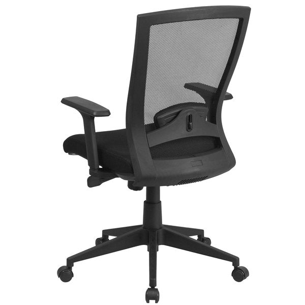 Contemporary Chair, Mesh, 17-1/2