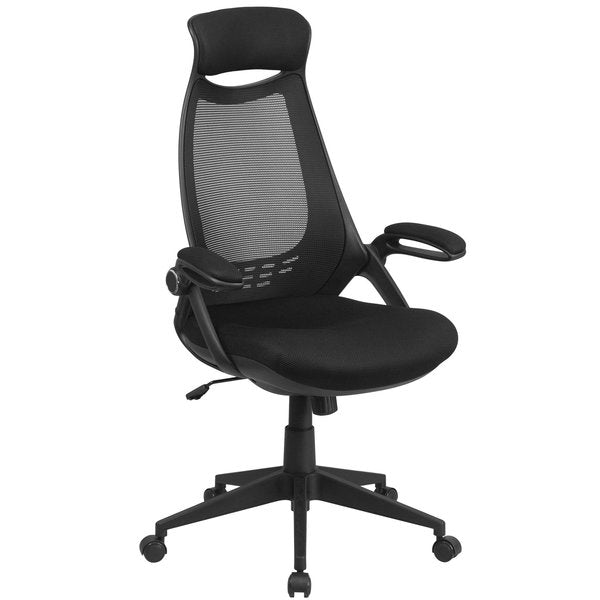 Contemporary Chair, Mesh, 18-1/2