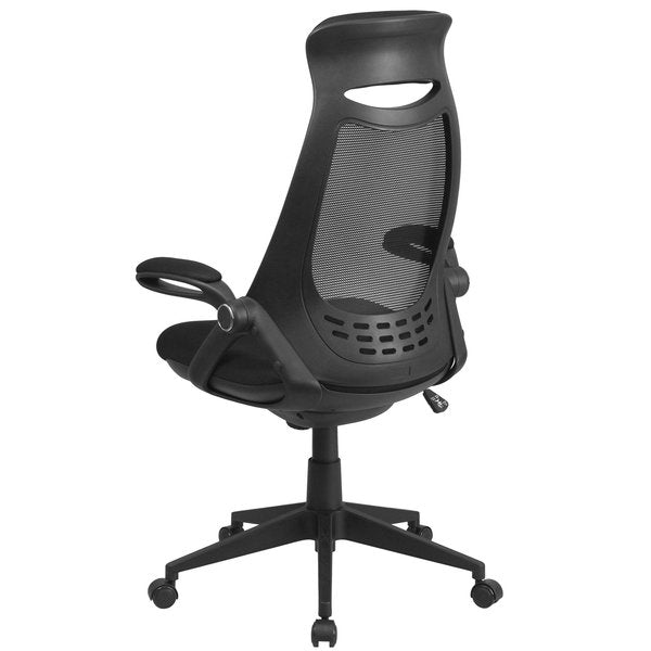 Contemporary Chair, Mesh, 18-1/2