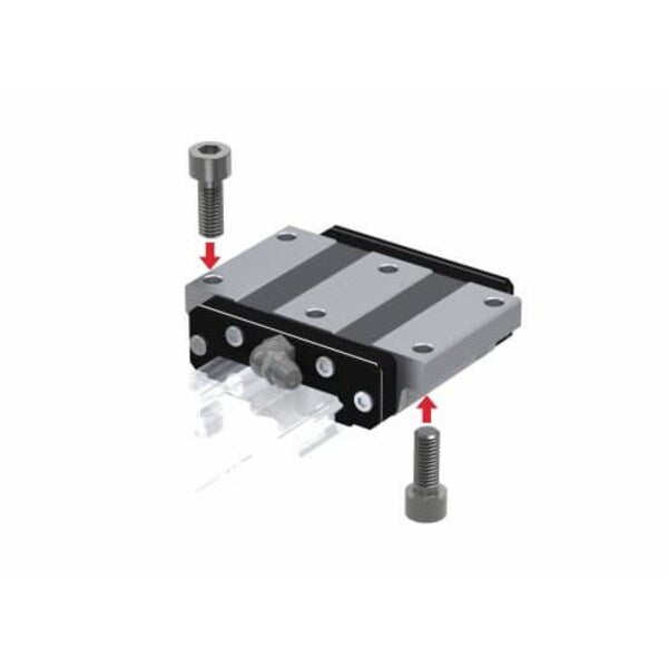 Linear Guide Carriage, 58.8 mm L, 68 mm W