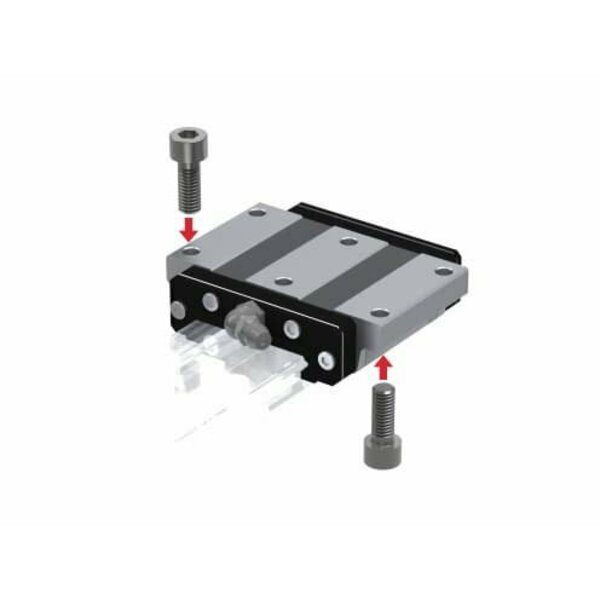 Linear Guide Carriage, 50.8 mm L, 60 mm W