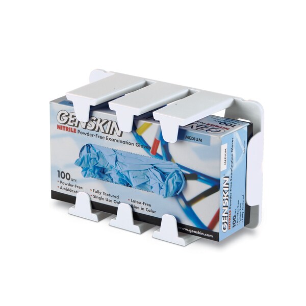 Modular Glove Box Holder, White, PK3