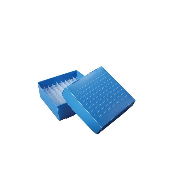 Poly Film Cryogenc Freezer Box, Blue, PK10