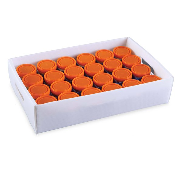 Sample Storage Tray, Corrugated, Wht, PK10