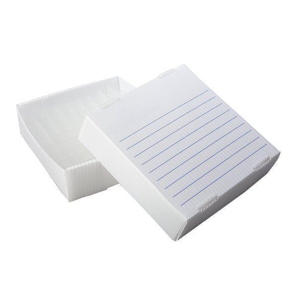 Poly Cryogenic Freezer Box, Natural, PK10