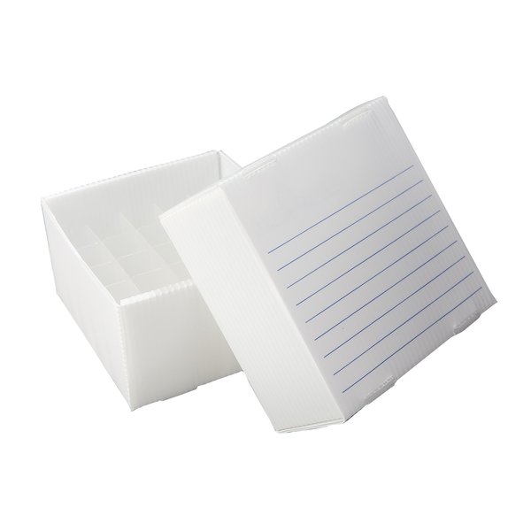 Poly Cryogenic Freezer Box, 25-Place, PK10