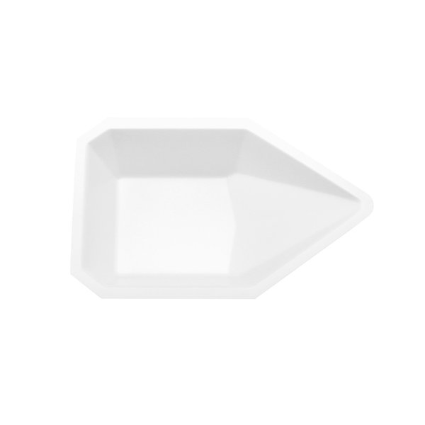 Pour Boat, Medium, Anti-Static, Wht, PK500