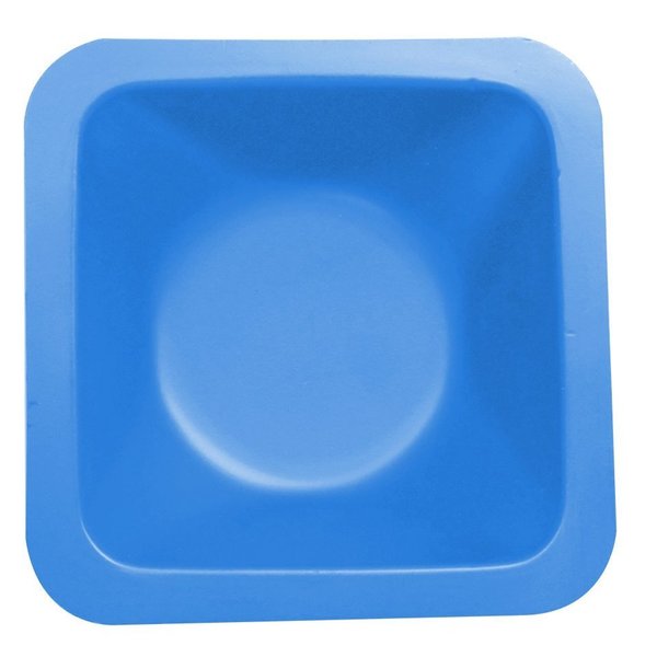 Weigh Boat, Sq. Med, Anti-Static, Blu, PK500