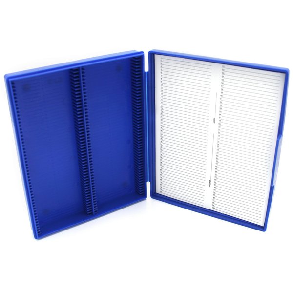 Standard Microscope Slide Box, 100-Place