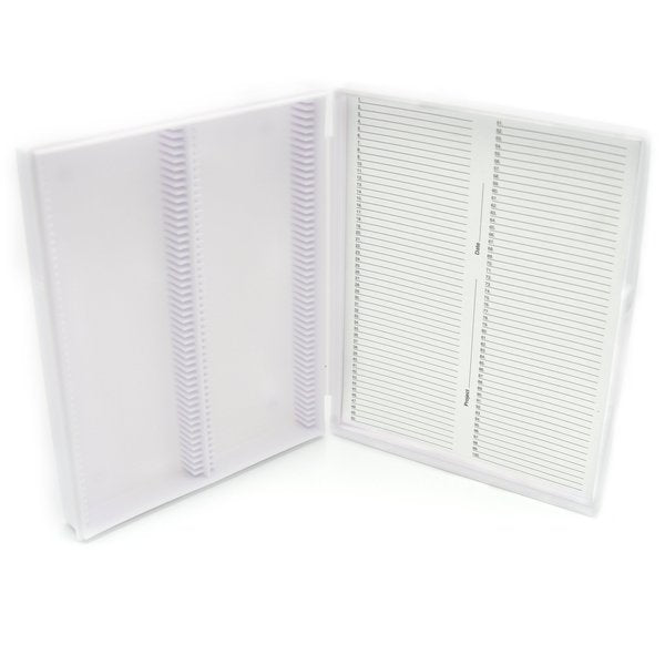 Standard Microscope Slide Box, 100-Place