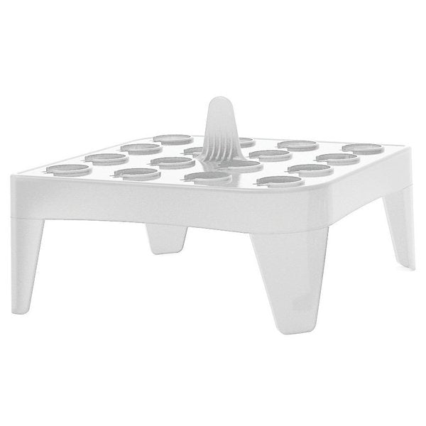 Floatng Mcrotube, Sq. Rack, 16 Tube, Wt, PK4