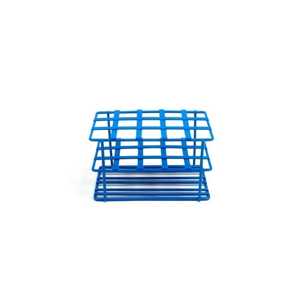 HDPE Coated Wire Tube Rack 15-Place for