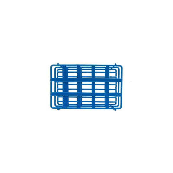 HDPE Coated Wire Tube Rack 15-Place for
