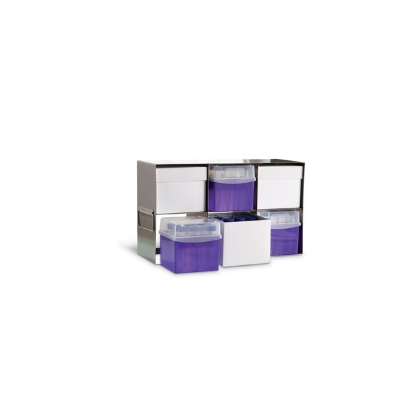 Upright Freezer Rack, Steel, 6 Rack Spaces