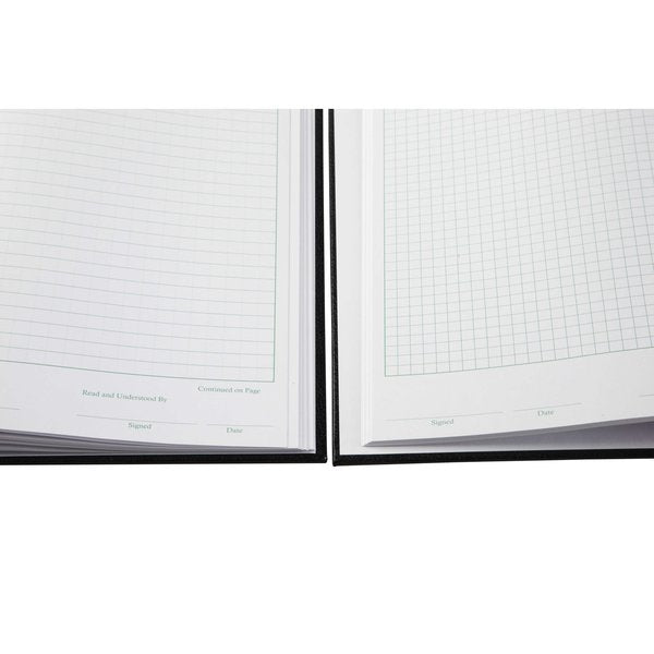 Labortry Notebook, 100 Page, Grid, Blk, PK12