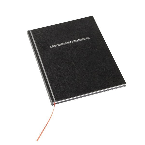 Labortry Notebook, 100 Page, Grid, Blk, PK12