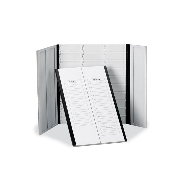 Cardboard Slide Tray, 30-Place, Black, PK40