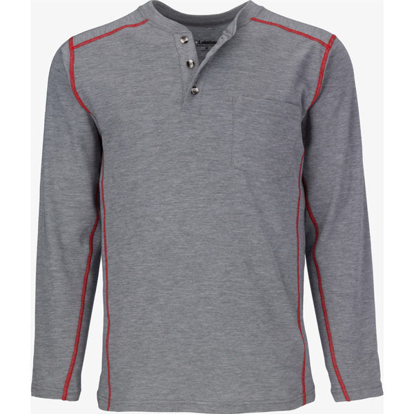 High Performance FR Henley, Gray, MD