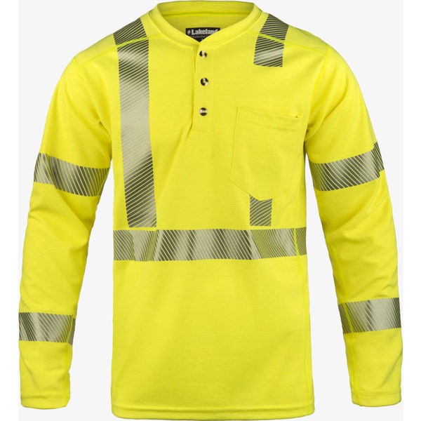 High Performance FR Henley, Hi-Vis, 5XT