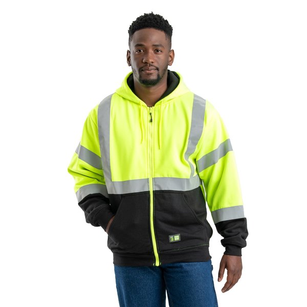 Hi Vis Class 3 Color Block Hooded Sweats
