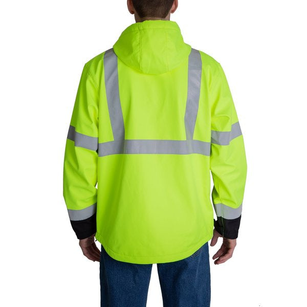 Jacket, Softshell, Hi-Vis, Class 3, L, Reg