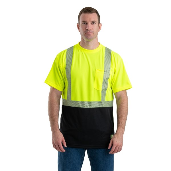 Hi Vis Class 2 Color Block Tee, XL