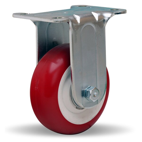 Rigid Caster 300 3-1/2X1-3/8 Poly-Tech