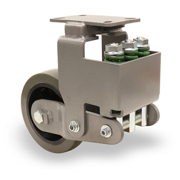 Caster, Rigid, Aezffm, 12 x 3, Duraglide