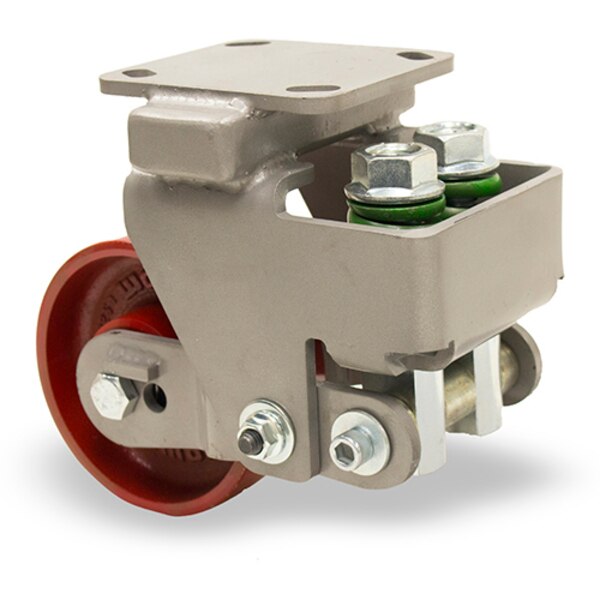 Caster, Rigid, Aezfwh, 5 x 2, Metal