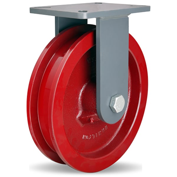 Rigid Caster, Ch 9-1/4X1-1/2 Ft Wheel