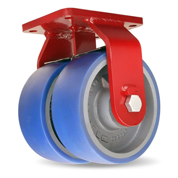 Rigid Caster, Ehd2 10X3 Poly-Soft