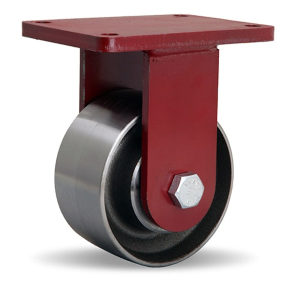 Rigid Caster, Ehd 6X3 Forged Steel