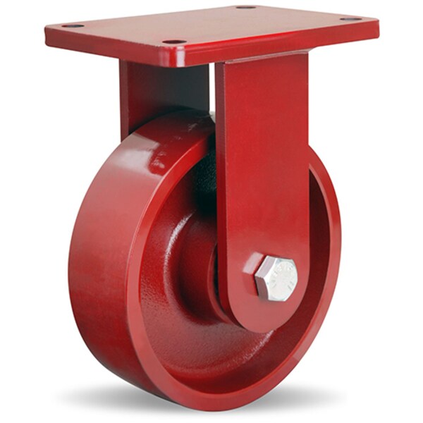 Rigid Caster, Ehd 8X2-1/2 Metal