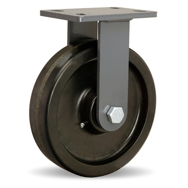 Rigid Caster, Es 10X-1/2 Plastex