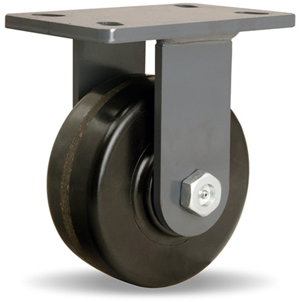 Rigid Caster, Es 6X2-1/2 Plastex