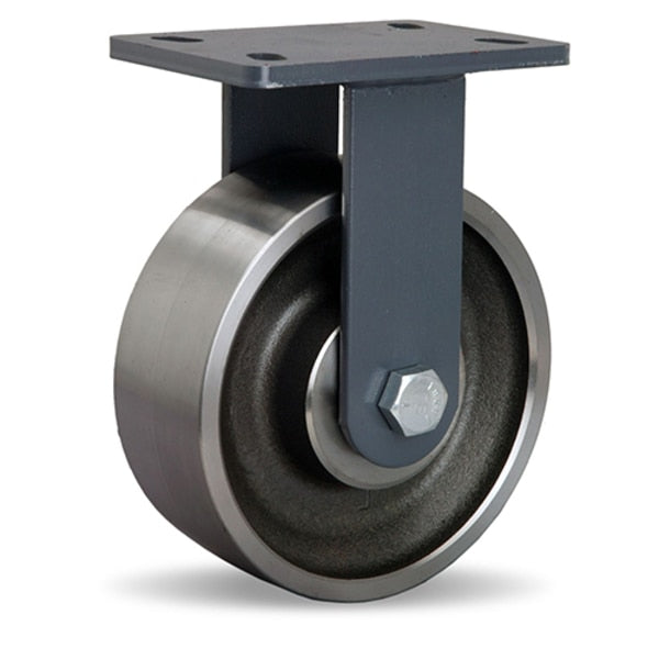 Rigid Caster, Es 8X3 Forged Steel