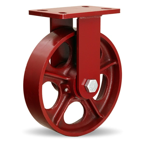 Rigid Caster, Fm 10X2-1/2 Metal