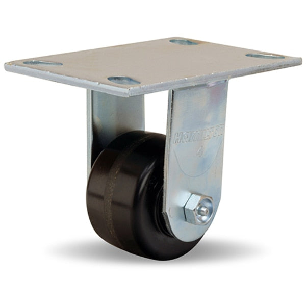 Rigid Caster, Gs 3-1/4X2 Plastex