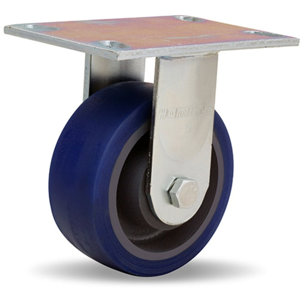 Rigid Caster, Gs 5X2 Soft-Poly